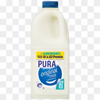 Visit Website Nutrition Info - Pura Milk, HD Png Download