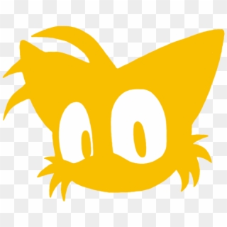 Tails Head Silhouette By Samsonic - Sonic The Hedgehog Tails Icon, HD Png Download
