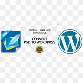 Convert Psd To Wordpress - Wordpress, HD Png Download
