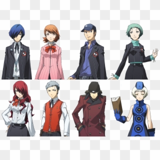 View Samegoogleiqdbsaucenao Persona 3 Rogues Gallery - Visual Novel Sprite Poses, HD Png Download