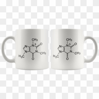 Caffeine Molecule, Chemistry Coffee Mugs - Teacher Definition Funny, HD Png Download