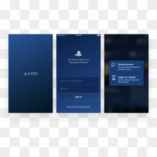Then It Was The Turn Of Loading, Login And Blurred - Playstation 4, HD Png Download