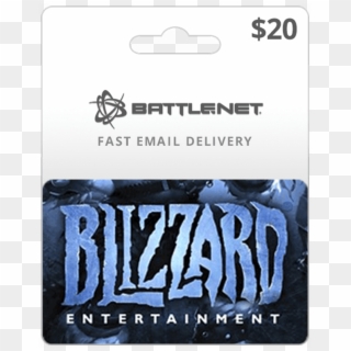 Blizzard Gift Card - Blizzard Entertainment, HD Png Download