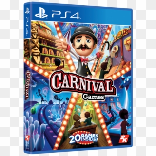 Carnival Games Will Be Available At Digital Retail - Carnival Games Ps4, HD Png Download