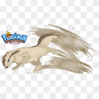 Linoone Using Sand Attack By Xyvernartworks - Illustration, HD Png Download