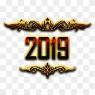 2019 Png Pic - Png Format New Year 2019 Png, Transparent Png