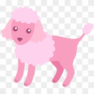 Image Library Download Collection Of Pink French Poodle - Cartoon, HD Png Download