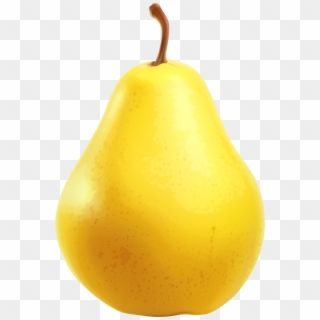 Yellow Pear Png Clipart - Yellow Pear Png, Transparent Png
