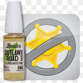 Outlaw Road E-liquid From Lizard Juice Is A Perfect - Bottle, HD Png Download