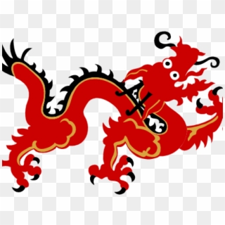 Animated Red Chinese Dragon, HD Png Download