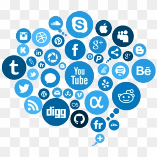 The Cure For Social Media Fatigue - Transparent Background Social Medias Logos, HD Png Download