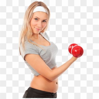 Fitness Girl Png - Weight Loss, Transparent Png