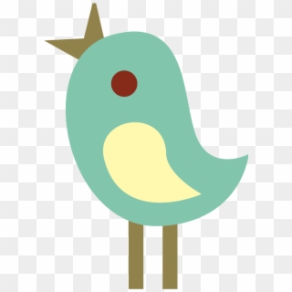 Twitter Clipart Transparent Background - Cute Bird Clipart Free, HD Png Download