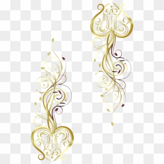 Pattern Motif Gratis Gold Wedding Png Free Photo Clipart - Gold Tattoo Png, Transparent Png