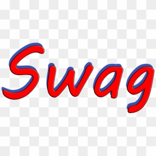 Swag Text Png - Graphic Design, Transparent Png