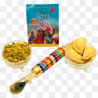 Regular Gujia And Kaju Dalmoth - Junk Food, HD Png Download