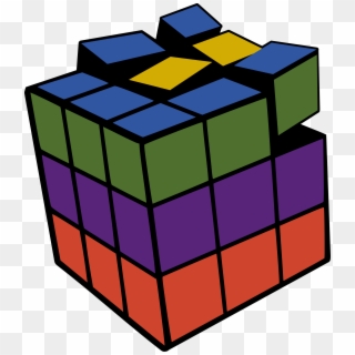 Cube Clipart Rubik's Cube - Rubik's Cube Gif Png, Transparent Png