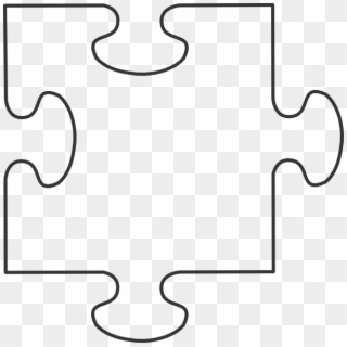 Puzzles Concern Frames Illustrations - Puzzle Piece On White, HD Png Download