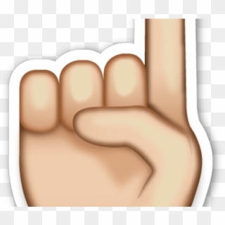 Hand Emoji Clipart Pointed Finger - Deen Islam Ki Baatein, HD Png Download