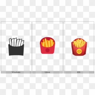 French Fries On Various Operating Systems - French Fries, HD Png Download