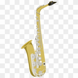 Saxophone Vector Png - Sexophon Vektor Png, Transparent Png
