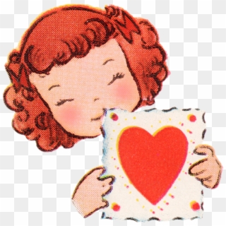 Happy Valentines Day Vintage - Make A Card Clipart, HD Png Download