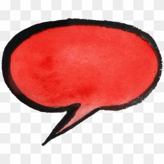 Free Download - Red Speech Bubble Png, Transparent Png