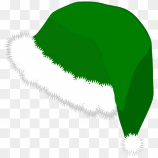 Elf Hat Transparent Clipart - Green Christmas Hat Png, Png Download