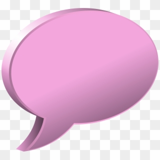Free Png Download Speech Bubble Pink Clipart Png Photo - Pink Speech Bubble Transparent Background, Png Download