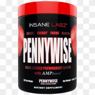 A Carb Loaded Pre Workout Made To Maximize Gains - Pennywise Insane Labz, HD Png Download