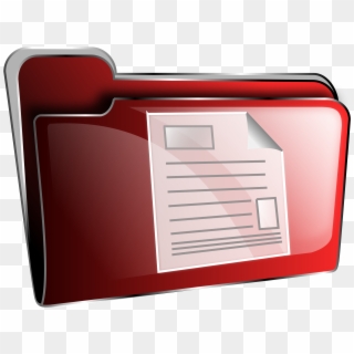 Folder - Document Folder Icon, HD Png Download