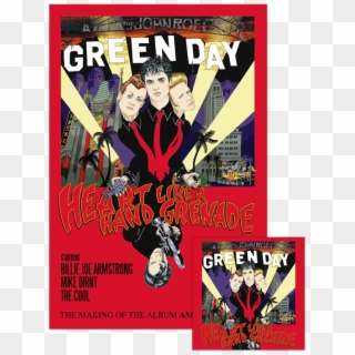 Green Day Heart Like A Hand Grenade, HD Png Download