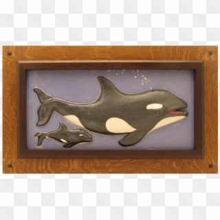 Wood Frame With Orca Tile - Picture Frame, HD Png Download