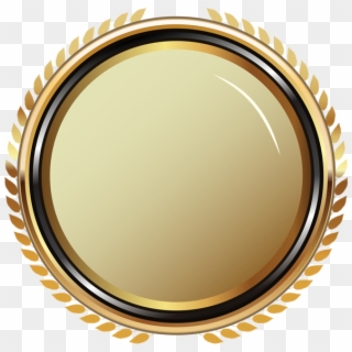 Gold Clipart Png - Golden Badge Png, Transparent Png