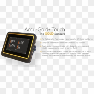 Accu Gold Touch Banner - Feature Phone, HD Png Download
