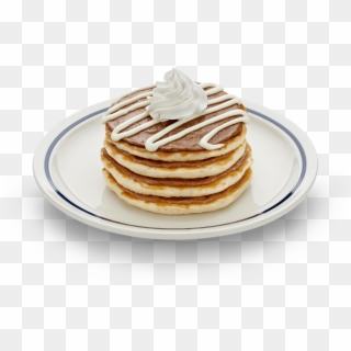 If The Thought Of Fluffy Pancakes Layered With Cinnamon-sugar - Ihop Cinnastack Pancakes, HD Png Download
