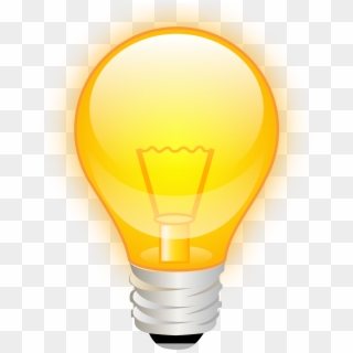 Bright Idea Png - Light Bulb, Transparent Png