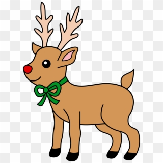 Png Reindeer Clipart - Christmas Reindeer Clipart, Transparent Png