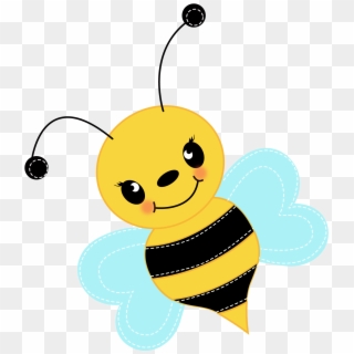 Free Cute Bee Clip Art For - Cute Bee Clipart Png, Transparent Png