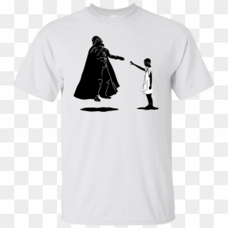 Stranger Things Eleven Vs Darth Vader Tshirt, Tank, - Magliette Rick And Morty, HD Png Download