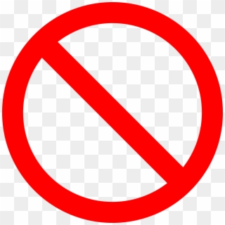 File - No Sign - Svg - No Plastic Straws Sign, HD Png Download