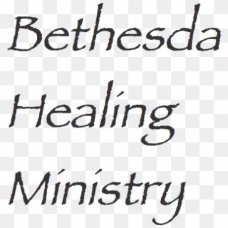 Bethesda - Calligraphy, HD Png Download