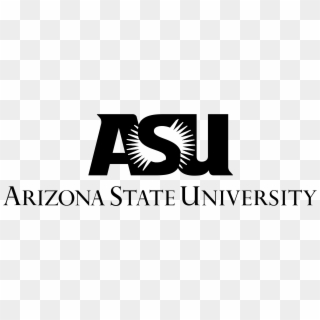 Arizona State University Logo Black And White - Arizona State University Logo Black, HD Png Download