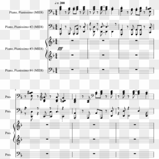 Lg-96718639 Sheet Music 1 Of 22 Pages - Sheet Music, HD Png Download
