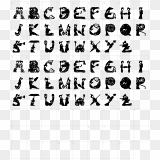 Font Characters, HD Png Download