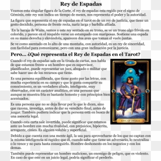 14 Rey De Espadas - Gilded Tarot, HD Png Download