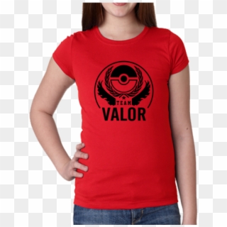 Girlstee Red Teamvalorb3-1200x1200 - Shirt Ideas For Disney Trip, HD Png Download