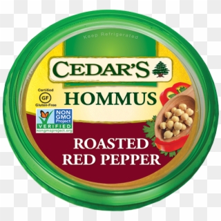 Cedar Roasted Red Pepper Hommus - Cedar Hummus, HD Png Download