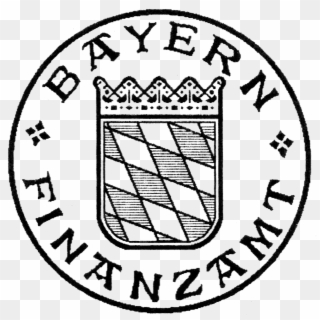Grosses Dienstsiegel - Finanzamt Bayern Wappen, HD Png Download