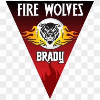 Fire Wolves Triangle Individual Team Pennant - Emblem, HD Png Download